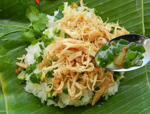 Hình ảnh Xôi gà xé