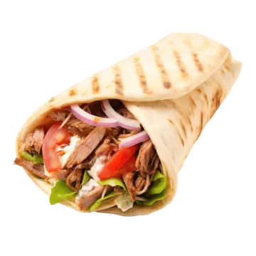 Hình ảnh Gyros Gà Trứng Phô mai
