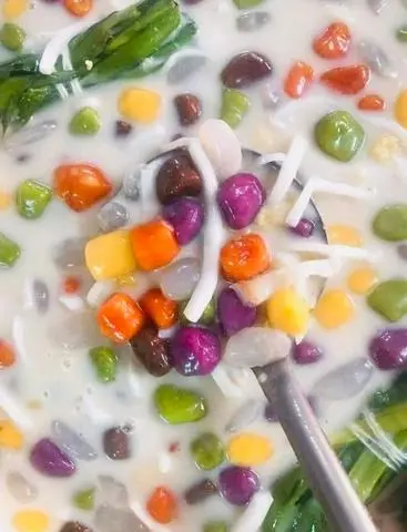 Hình ảnh chè dừa non khoai dẻo