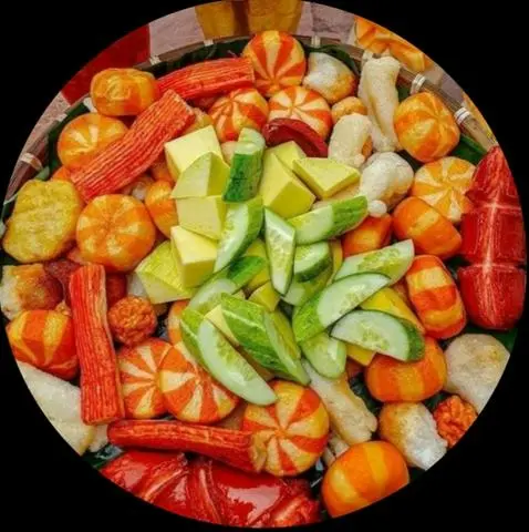 Hình ảnh Combo Viên chiên Sốt Mắm tỏi