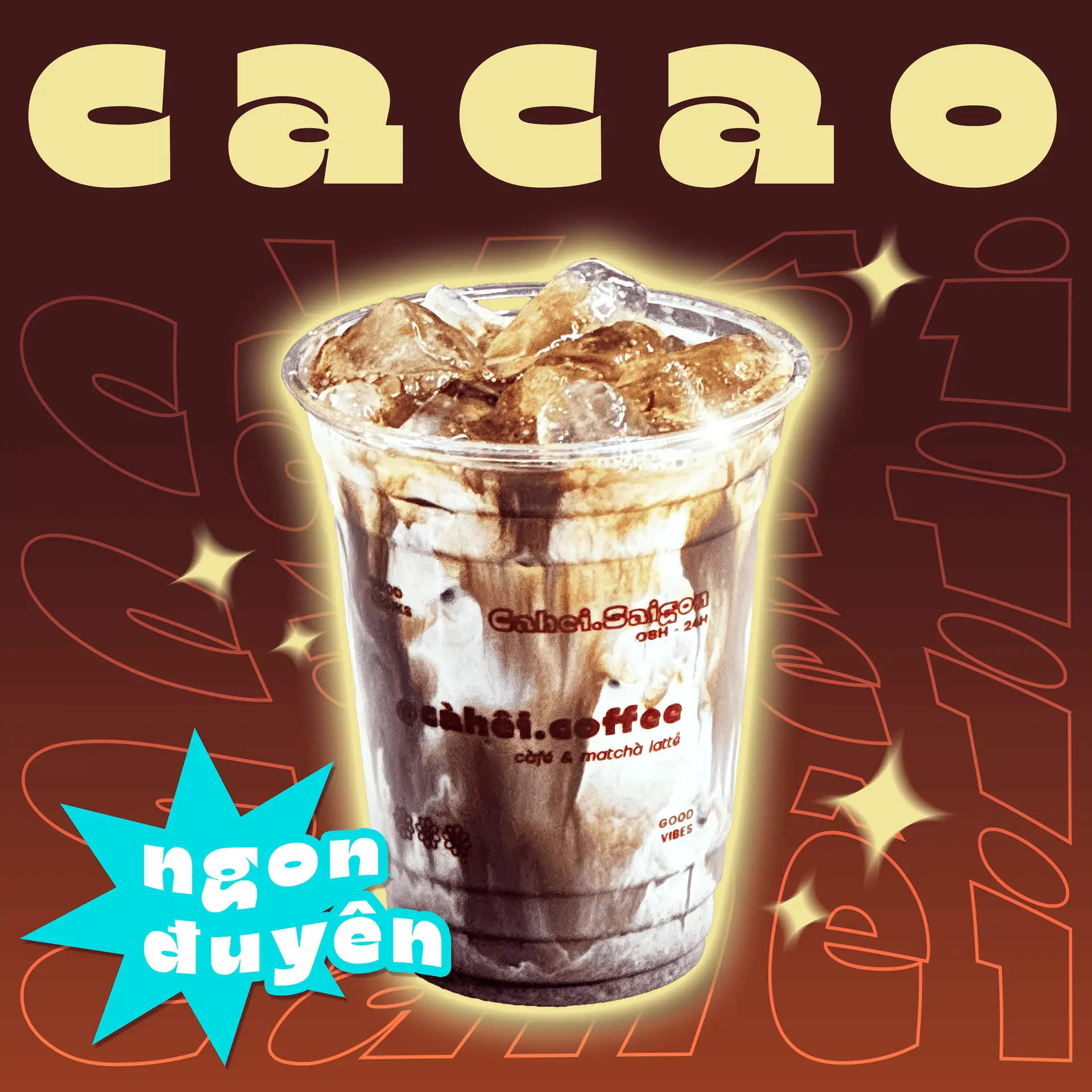 Hình ảnh Ca Cao Latte Sữa Đầu Gấu