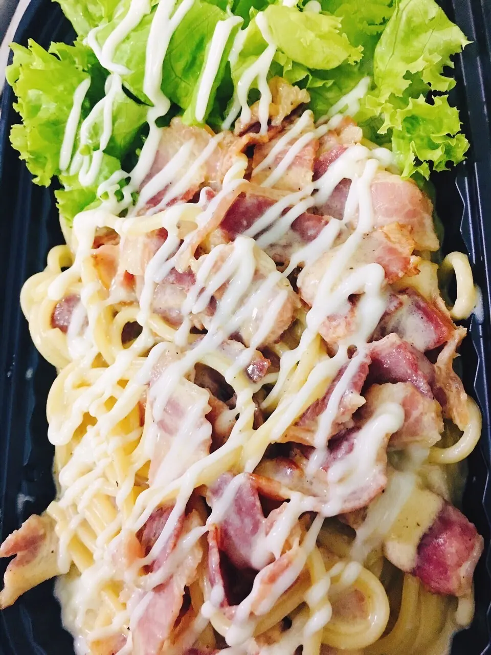 Hình ảnh Mỳ ý xúc xích sốt kem
