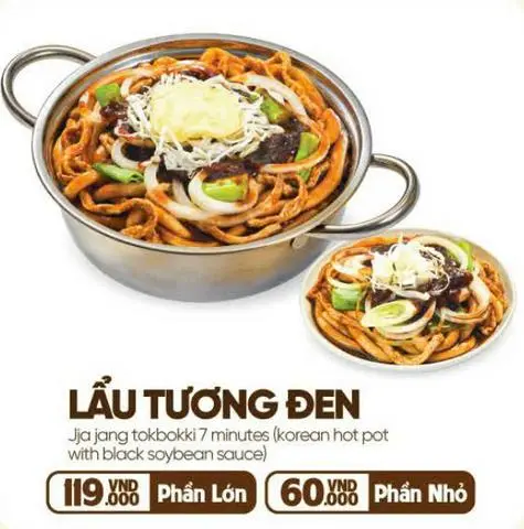 Hình ảnh Lẩu Tobokki tương đen nhỏ