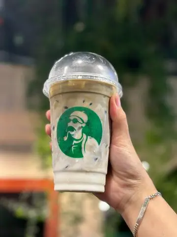 Hình ảnh Trà sữa Gạo rang Houjicha