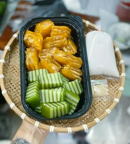 Hình ảnh Sét (Chuối Hấp - Da Lợn) + Cốt dừa