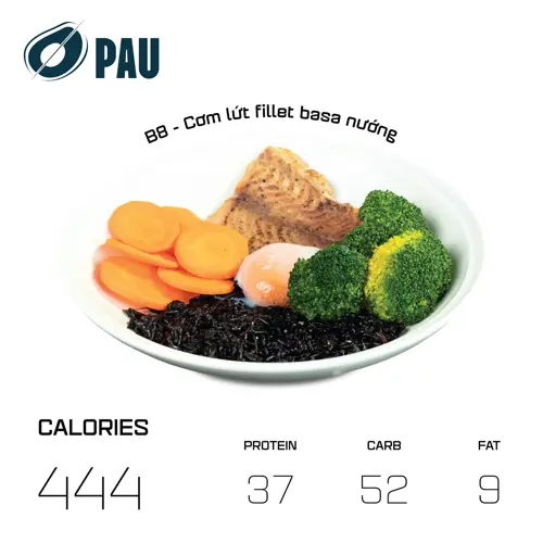 Hình ảnh B8 - Cơm lứt fillet basa nướng  
