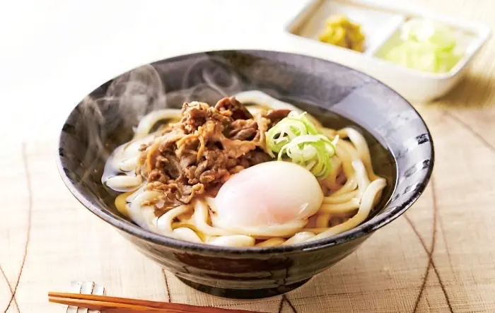 Hình ảnh Udon bò trứng