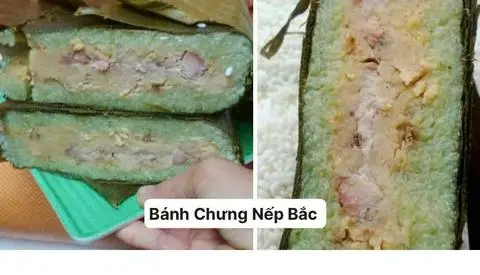 Hình ảnh Bánh chưng đặc biệt (ăn sớm đón Tết) 