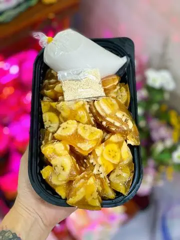 Hình ảnh 500gr - Chuối Hấp Đường Thốt Nốt + cốt dừa 