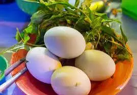 Hình ảnh hột vịt sữa 2 trứng 