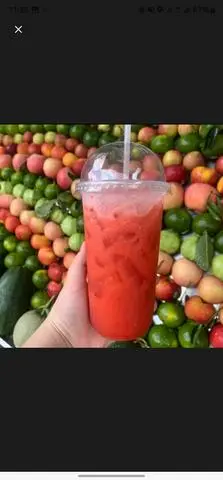 Hình ảnh Ly ép ổi - dâu