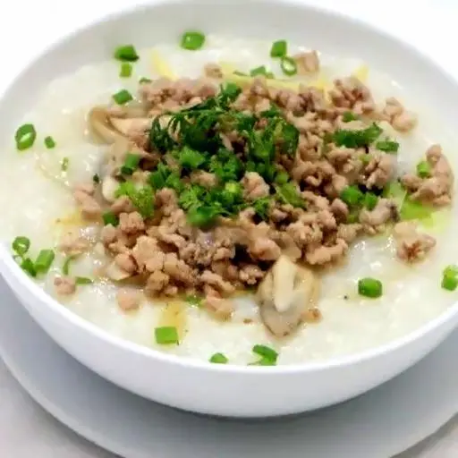 Hình ảnh Cháo thịt bằm nhỏ