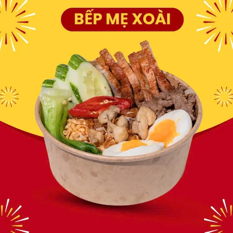 Hình ảnh Mỳ Trộn Ba Rọi - Bò Xào - Trứng Lòng Đào