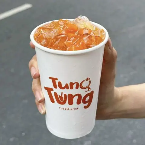 Hình ảnh Trà Đào Dầm (size 500ml)
