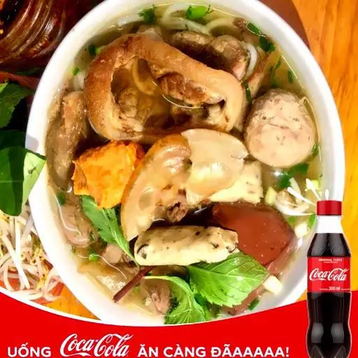 Hình ảnh 1 Bún bò huế đặc biệt - 1 chai cocacola