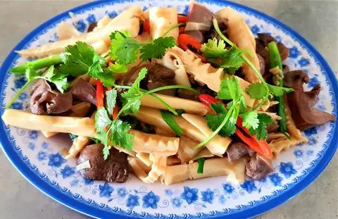 Hình ảnh Lòng Xào Măng