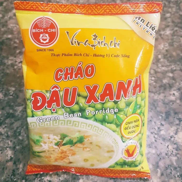 Hình ảnh Cháo đậu xanh chay ăn liền 50g