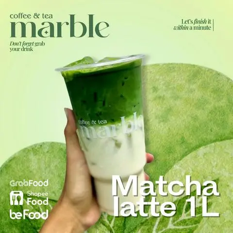 Hình ảnh Matcha Latte size 1L