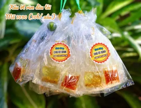 Hình ảnh Xâu Ớt Rim Dầu Tỏi Mã 1030