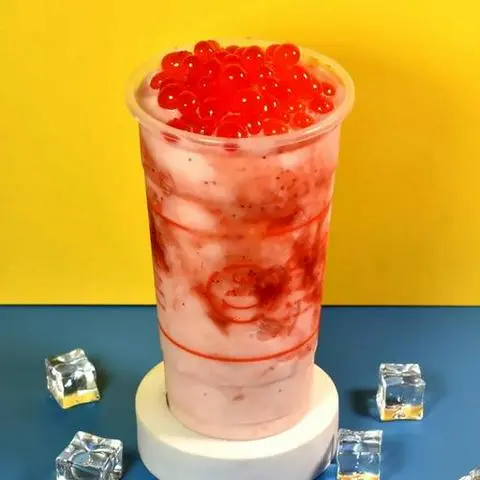 Hình ảnh Dâu smoothie - dâu đá xay