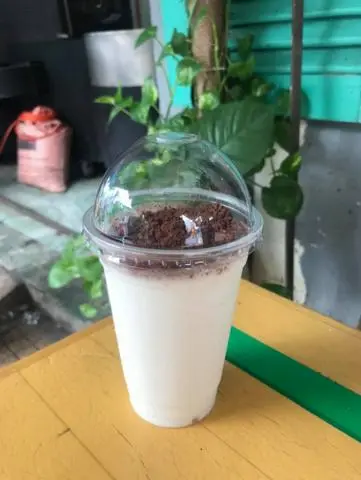 Hình ảnh Sinh tố dừa cacao