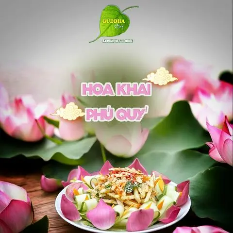 Hình ảnh Gỏi hoa khai phú quý