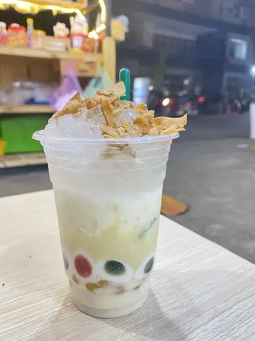 Hình ảnh Dừa sáp dầm mix sầu riêng