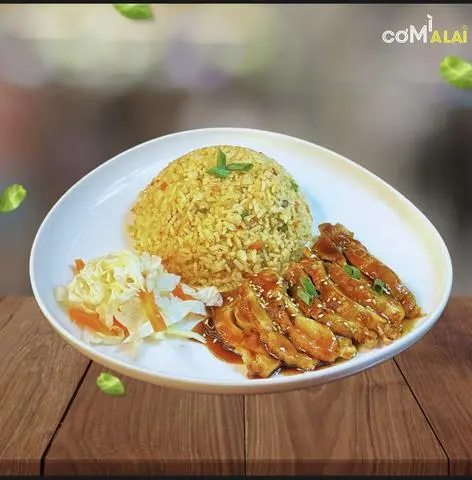 Hình ảnh Cơm Chiên Gà Sốt Teriyaki -sâm Lạnh La Hán Quả