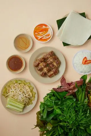 Hình ảnh Bò Nướng Mỡ Chài