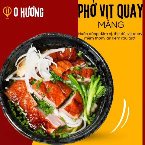 Hình ảnh Phở vịt quay măng