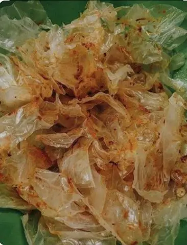 Hình ảnh bánh tráng muối nhuyễn 