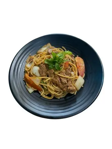 Hình ảnh Mì Ý Bò Lắc Sốt Tiêu Đen