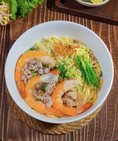Hình ảnh Mì tươi tôm nước