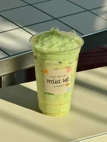 Hình ảnh trà sữa cốm non 
