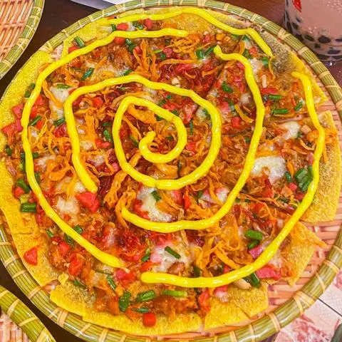 Hình ảnh Bánh Tráng Nướng Khô Bò 