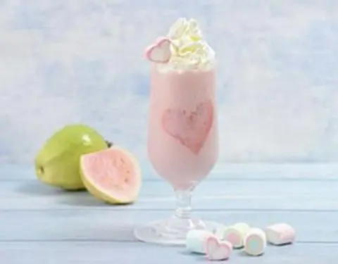 Hình ảnh Yogurt ổi hồng đá xay