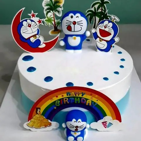 Hình ảnh Bánh kem Doraemon