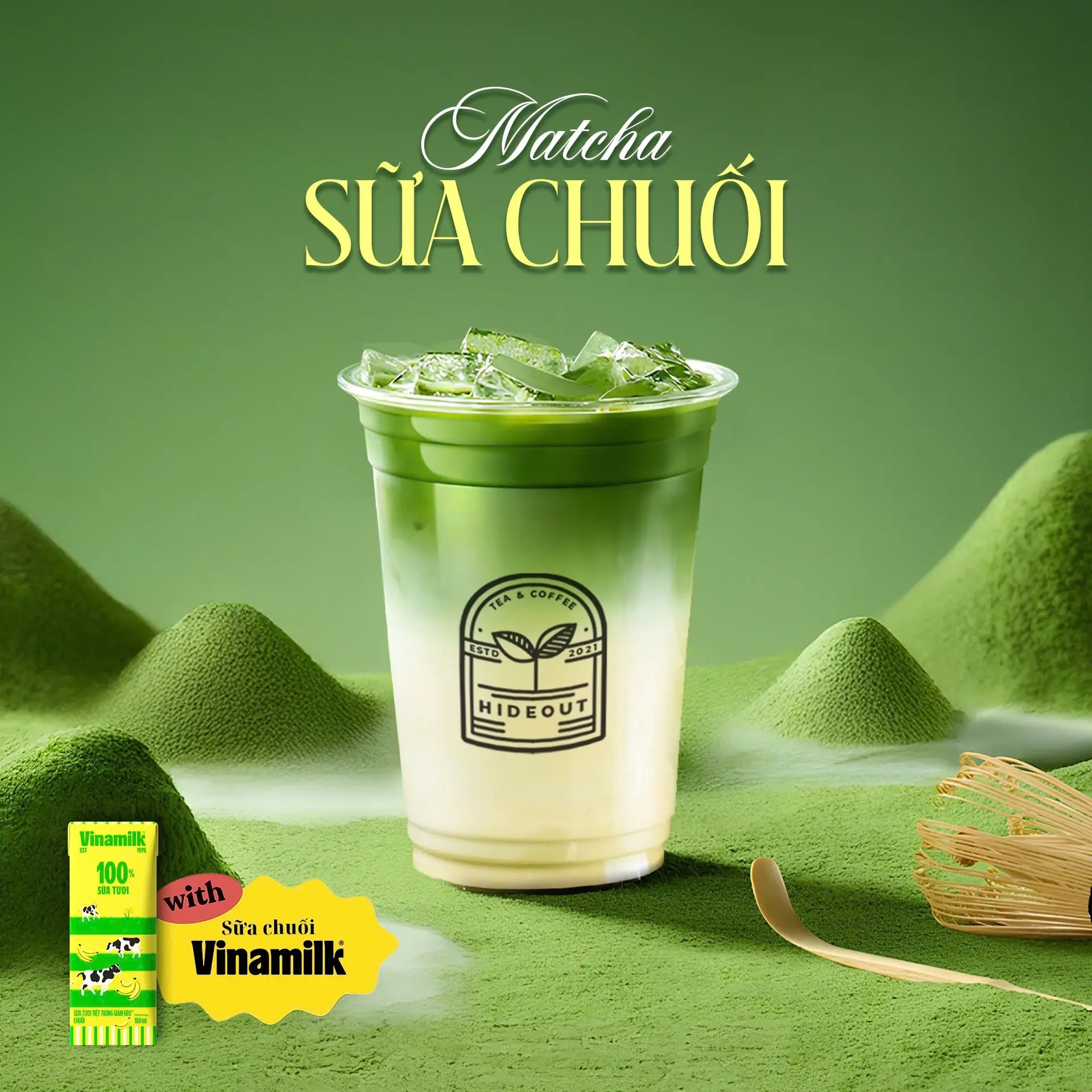 Hình ảnh Matcha Sữa Chuối
