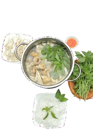 Hình ảnh Lẩu gà lá é size nhỏ