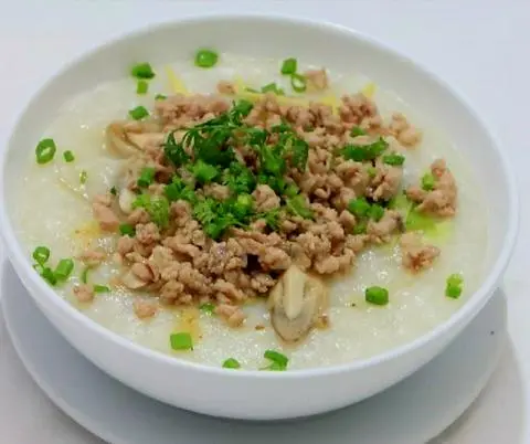 Hình ảnh cháo thịt bằm
