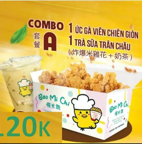 Hình ảnh Gà viên rán chiên giòn