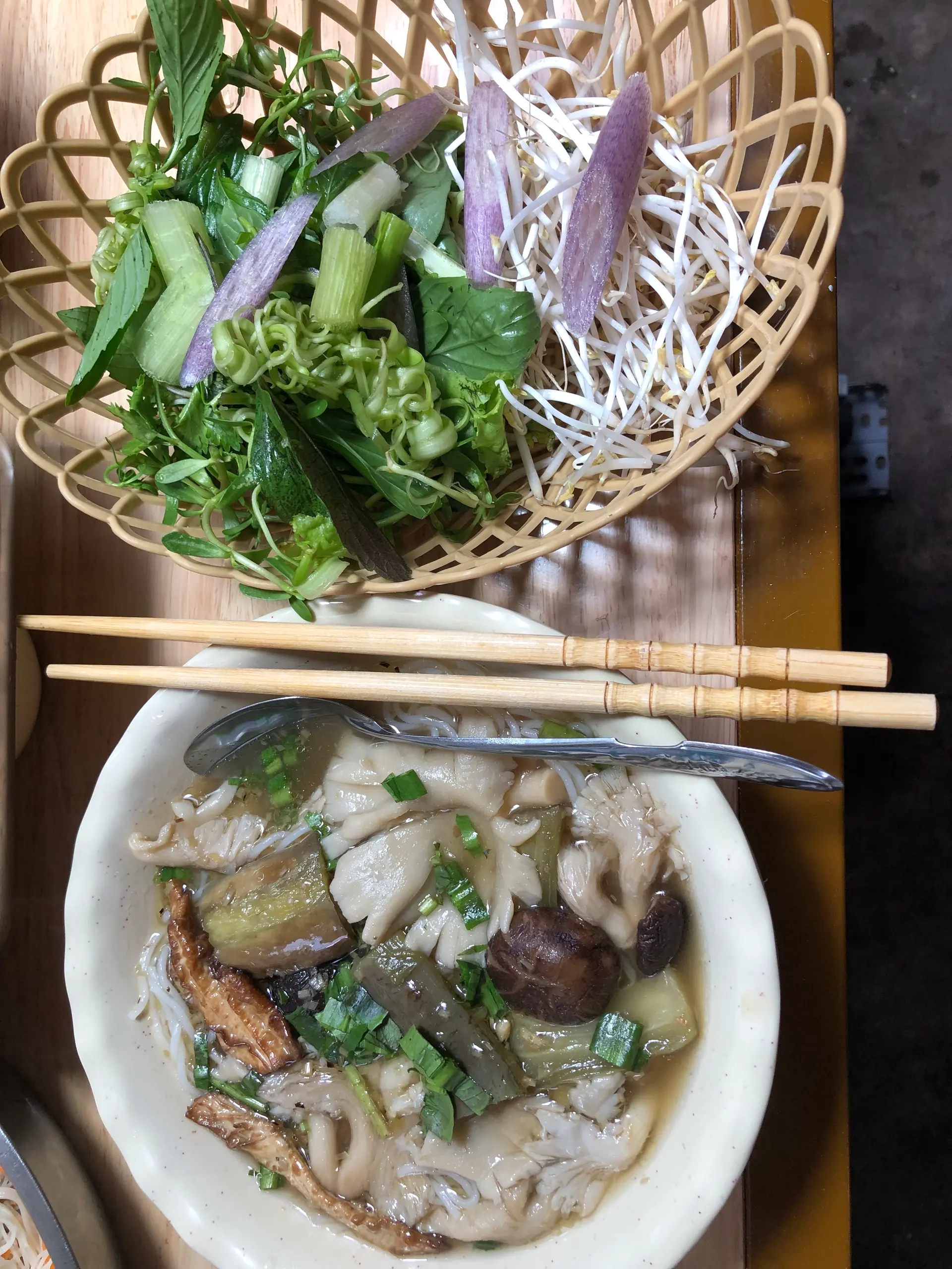 Hình ảnh Thứ sáu : bún mắm chay 