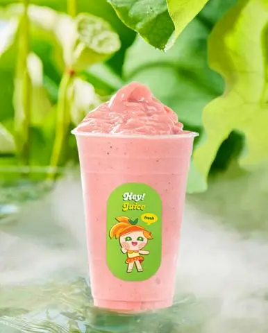 Hình ảnh Sinh tố dâu chuối - Ly 500ml