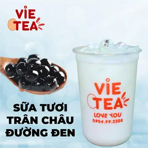 Hình ảnh Sữa Tươi Trân Châu Đường Đen (M)