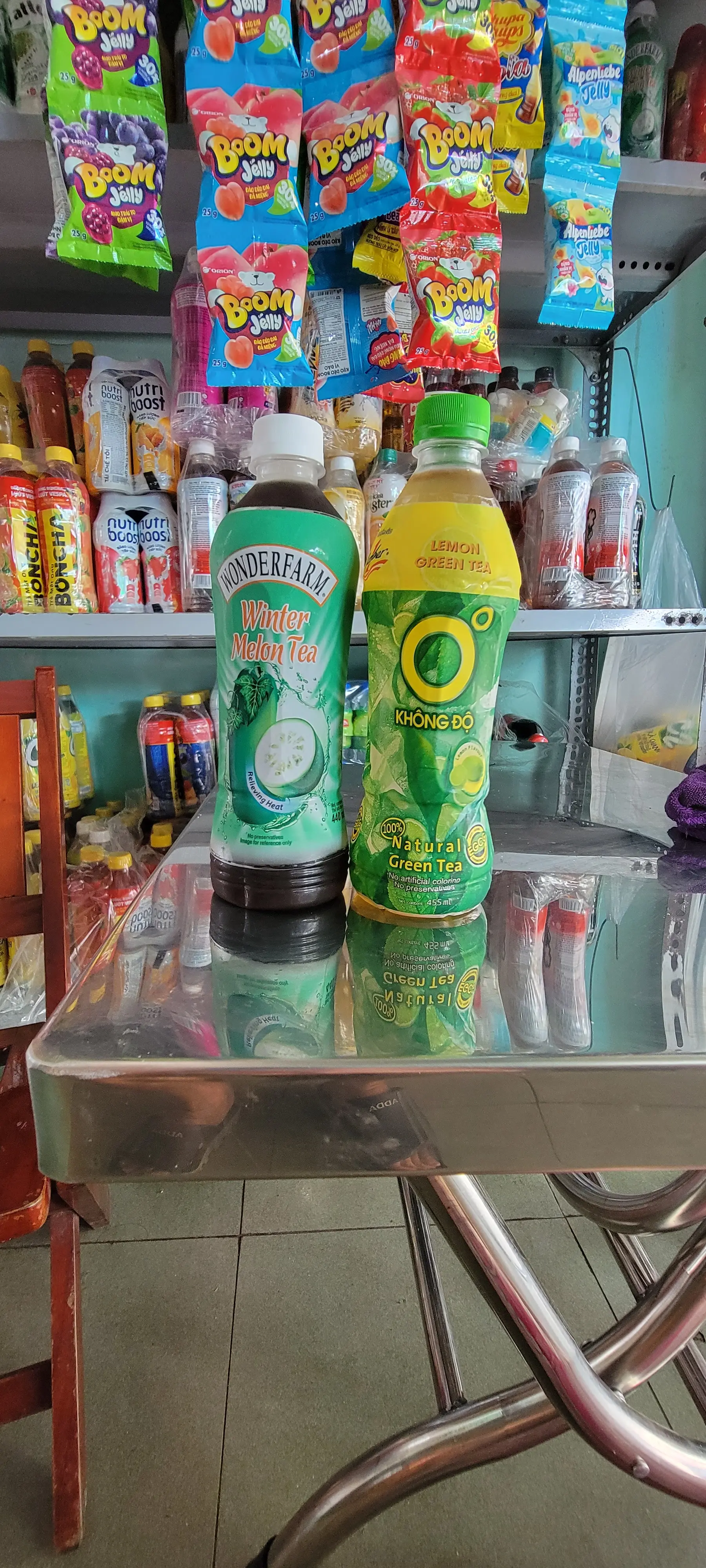 Hình ảnh Không độ, trà bí đao 