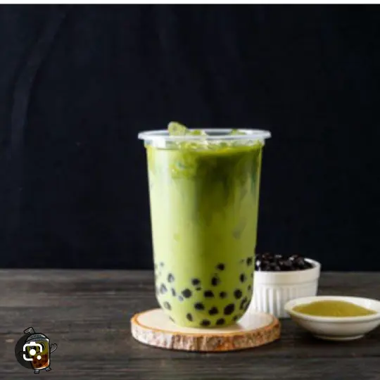 Hình ảnh trà sữa thái xanh 