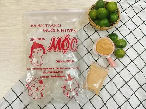 Hình ảnh Bánh tráng muối nhuyễn (Bịt Lớn )