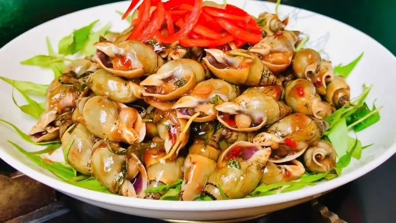 Hình ảnh Ốc Cà Na Xào Me