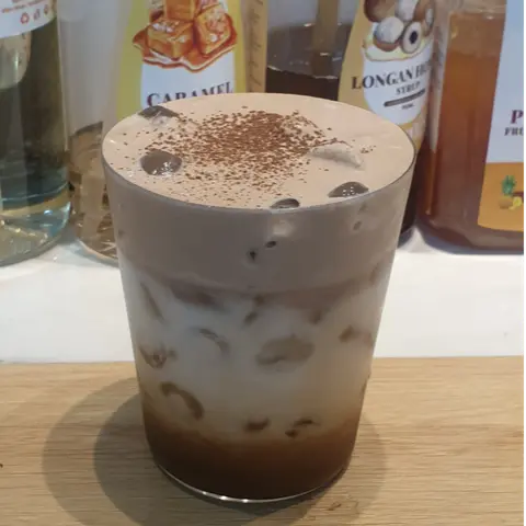Hình ảnh Cafe kem nâu tiramisu
