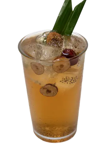 Hình ảnh Trà Táo Đỏ Nhật Hạt Chia (Japanese Red Apple Chia Tea)